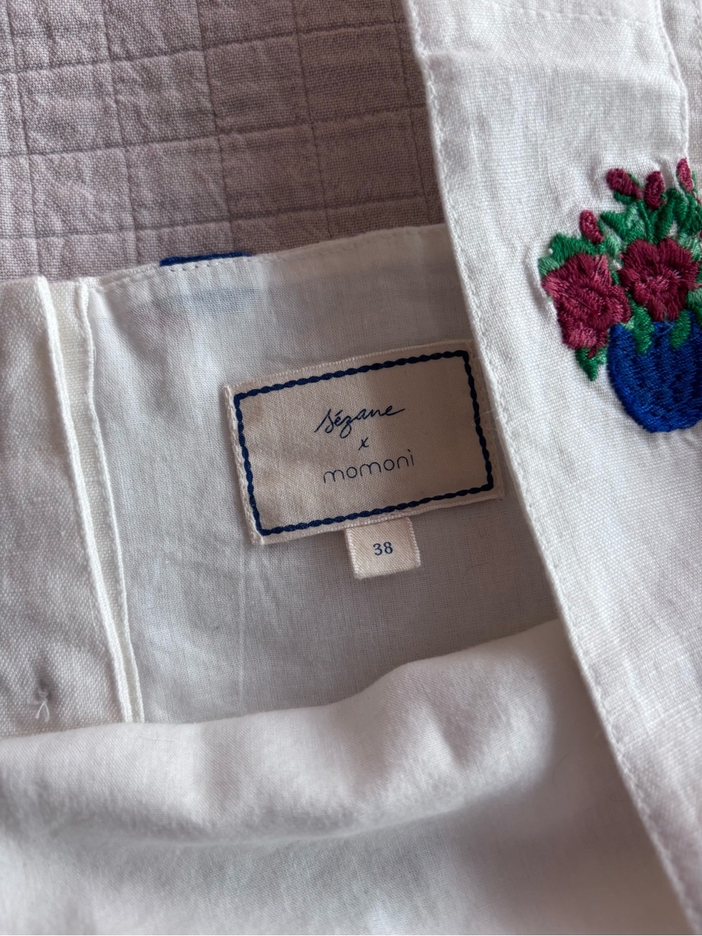 SOLD NWT Set - Sézane x Momonì Lambertine Skirt + Marga Top - Picture 15 of 16
